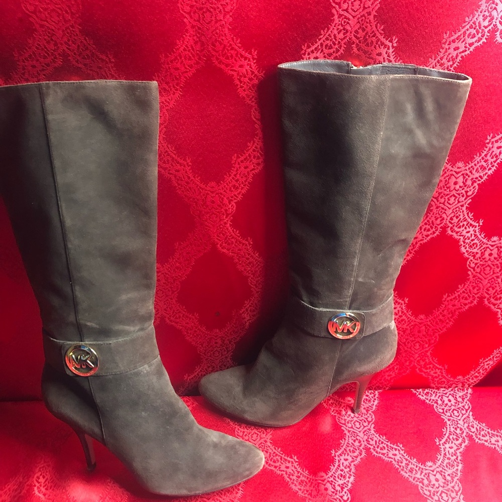 Michael Kors Shoes | Caroline Boots / Booties Regular Chocolate Brown, - Picture 2 of 4